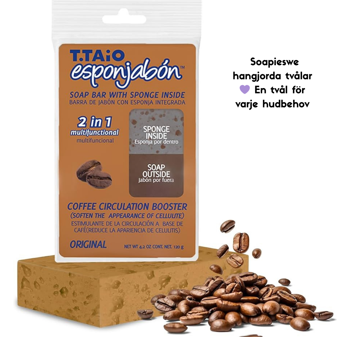 T.Taio Esponjabon – Coffee (Circulation Booster & Hydrating)
