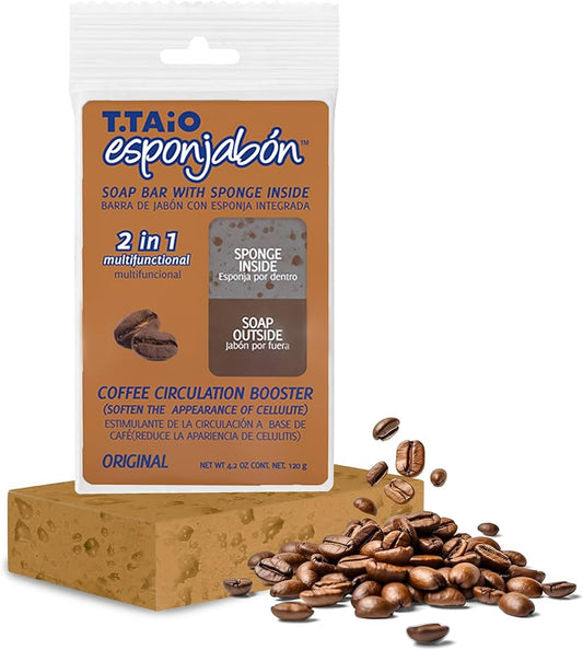 T.Taio Esponjabon – Coffee (Circulation Booster & Hydrating)