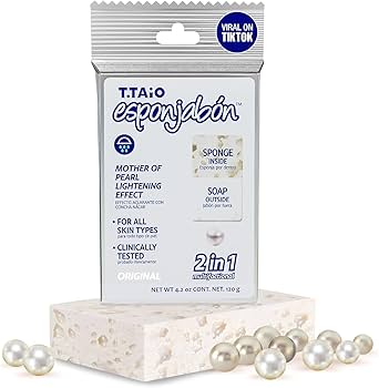 T.Taio Esponjabon – Mother of Pearl (Lightening & Dark Spot Care)